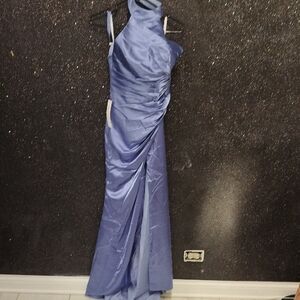 Elegant Blue Evening Gown